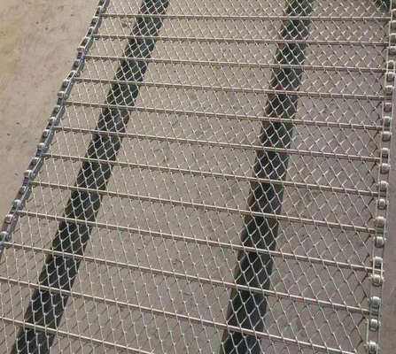 電流を通された拡大された鋼鉄ダイヤモンドの網の木ずりベルト