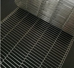 食品等級の平たい箱304のステンレス鋼のパンのベーキングのための編まれた金網のコンベヤー ベルト