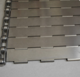 高い負荷ステンレス鋼の穴があいたSlattedコンベヤー ベルトの版の鎖
