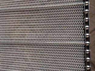 SUS302ステンレス鋼の編まれた螺線形のフリーザー ベルトの金網