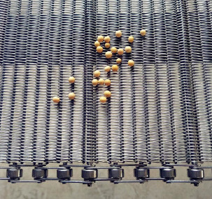 より乾燥した炉のコンベヤーのための304ステンレス鋼 ワイヤー コンベヤー ベルトの網