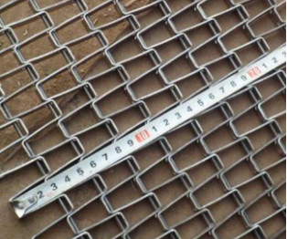 単一のループ端が付いているDIN JISのステンレス鋼の網ベルト ワイヤー コンベヤー