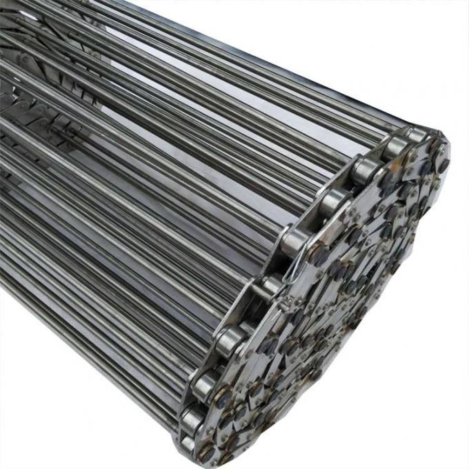 304ステンレス鋼 チェーン・リンクのコンベヤーのための螺線形ワイヤー食糧網ベルトの網 5