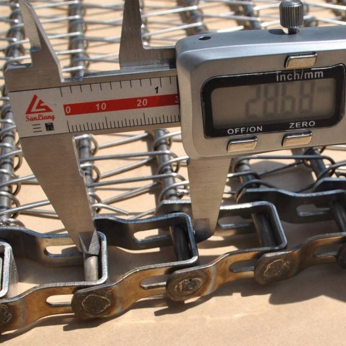 運転されるカスタマイズされた耐食性のフルーツ チョコレート コンベヤー ベルトの鎖 3